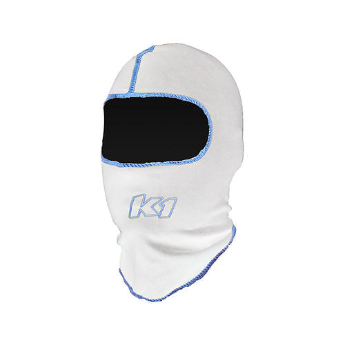 K1 Cool Max Head Sock / Balaclava Vented - White