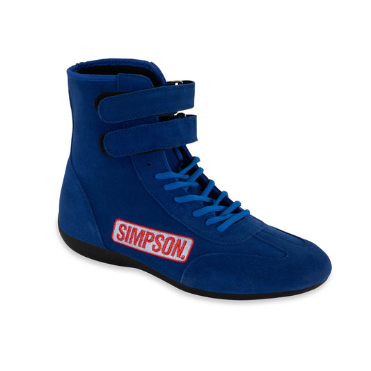 Simpson Racing Hightop Shoes8.5 - Blue