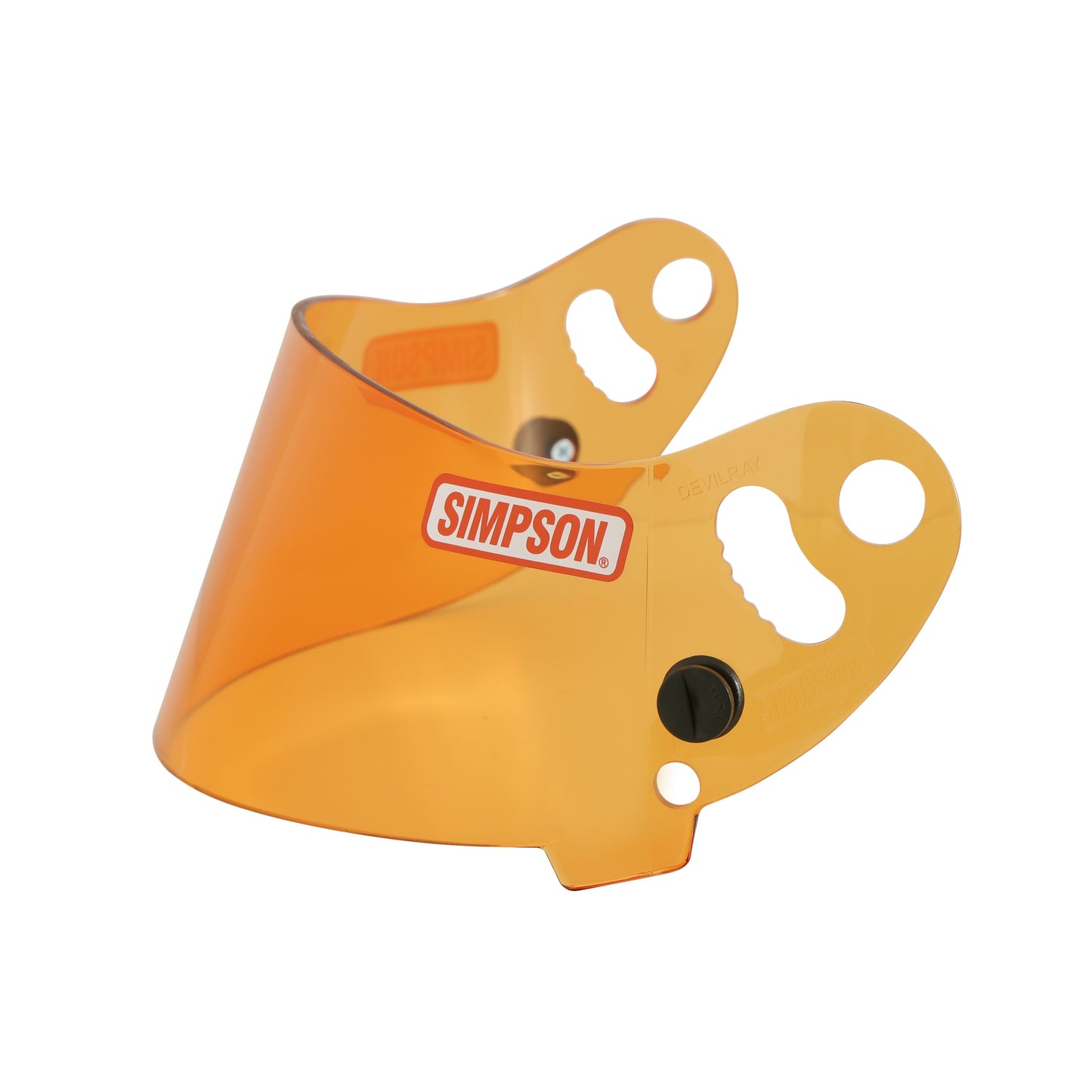 Simpson Racing Helmet Replacement ShieldsAmber - Devil Ray
