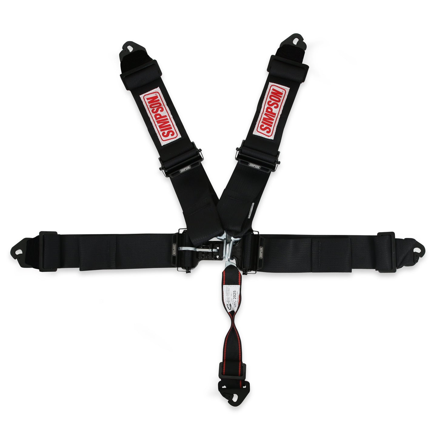 Simpson Latch & Link Harness 3" Double Pull down SFI 16.15-point, Clip in