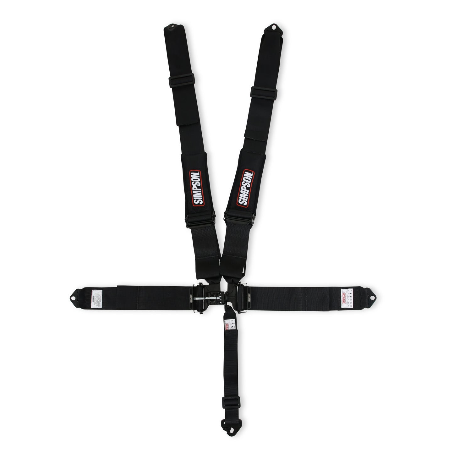 Simpson Latch & Link Off-Road Harness 3" D3 Double Pull down with pads5-point, bolt in