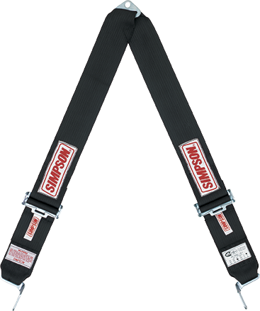 Simpson Racing Roll Bar MountBlack - Camlock