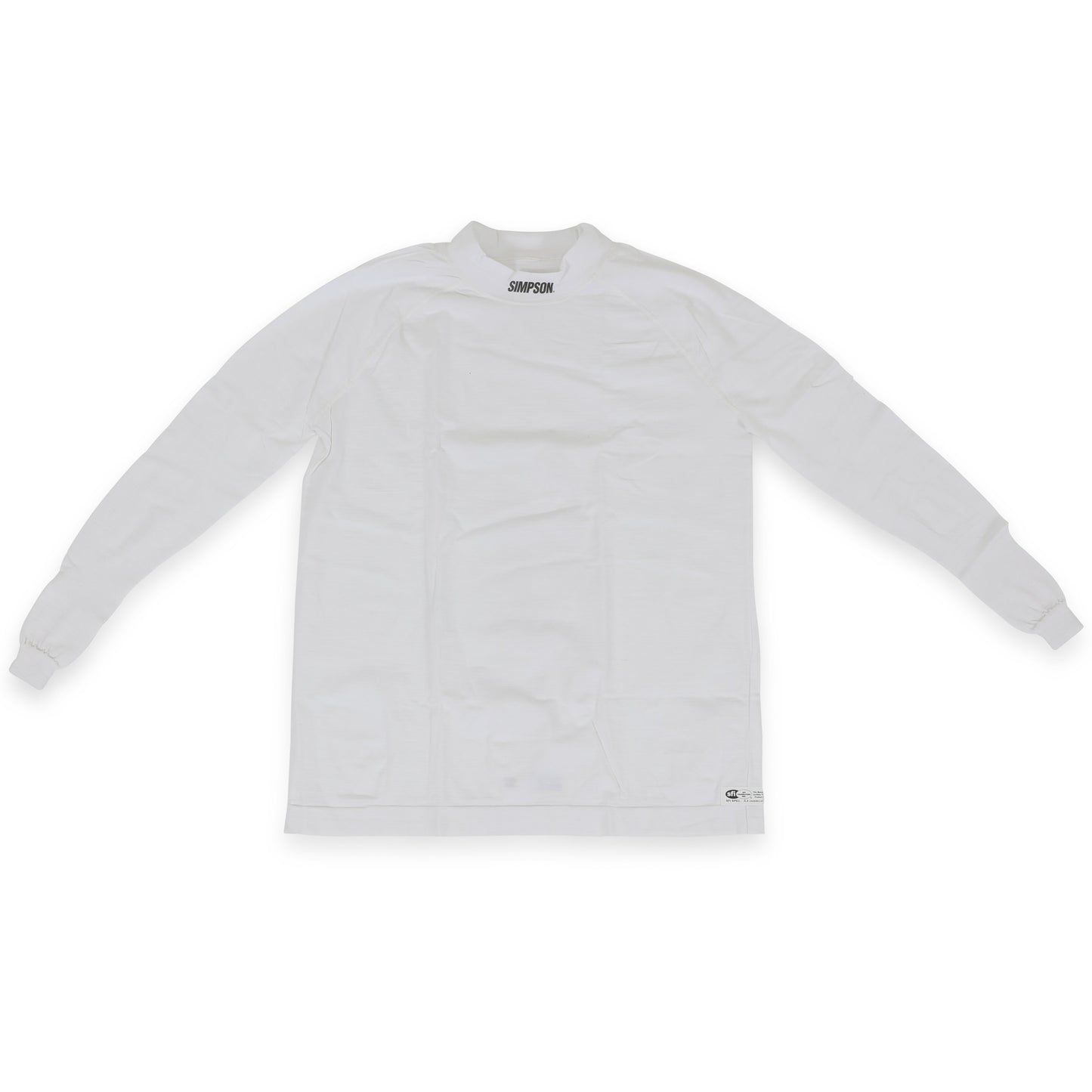 Simpson Racing Pro-Fit Base Layers - Long Sleeve TopXL / XXL - White