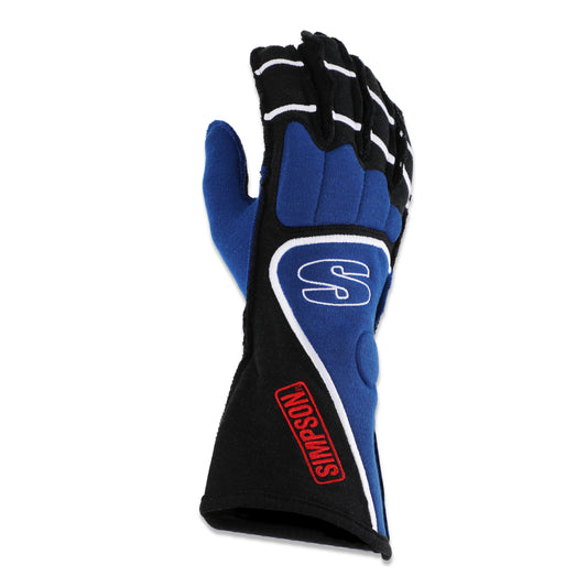 Simpson Racing DNA Racing GlovesMedium - Blue/Black