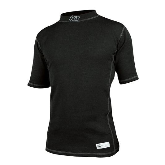 K1 Precision Youth Meta-Aramid Undershirt - Short Sleeve, Black, XS